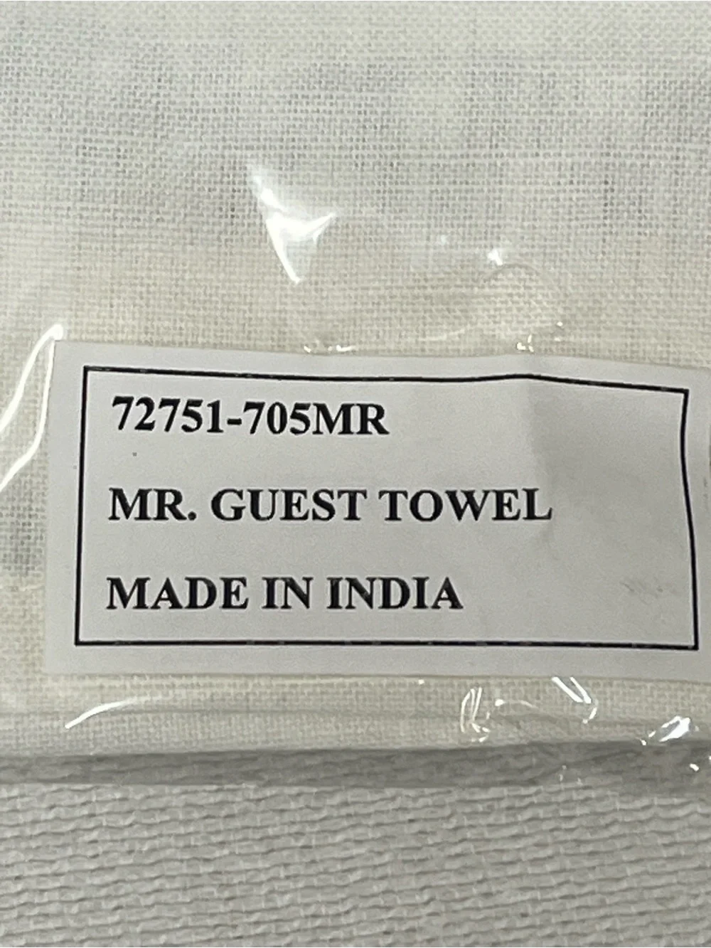 New - Mackenzie Childs KING / QUEEN / MRS / MR cotton/linen guest towel bundle